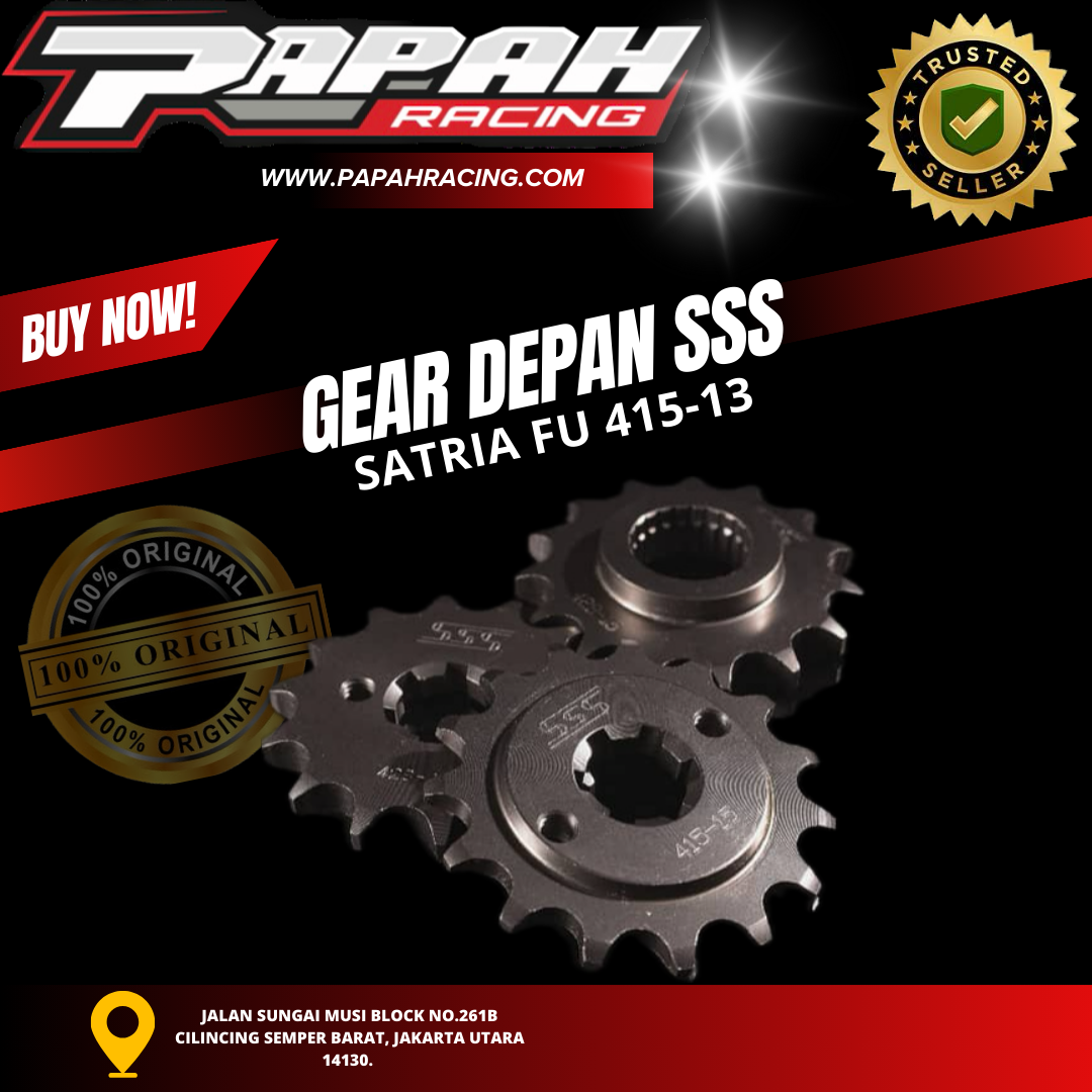 GEAR DEPAN SSS SATRIA FU 13-415